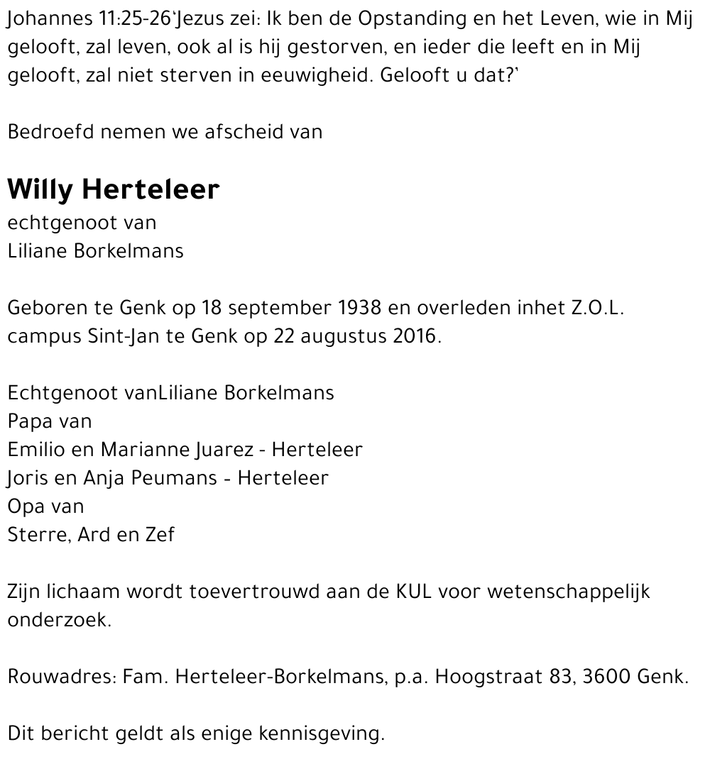 Willy Herteleer