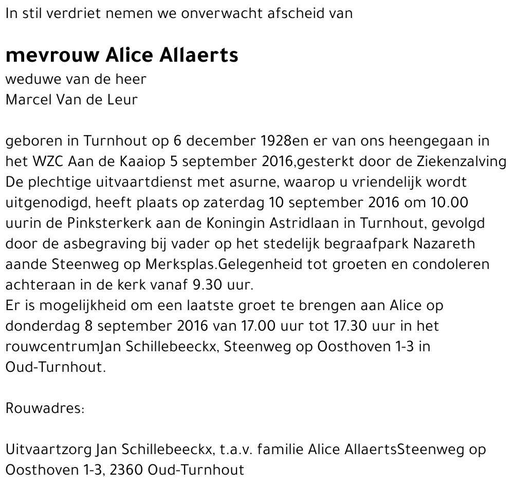 Alice Allaerts
