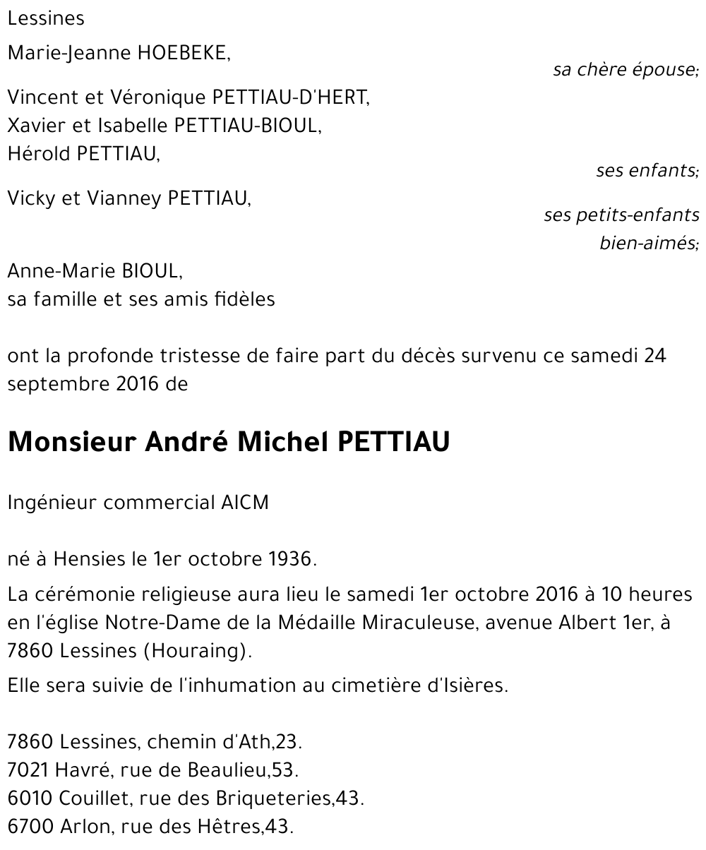 André Michel Pettiau