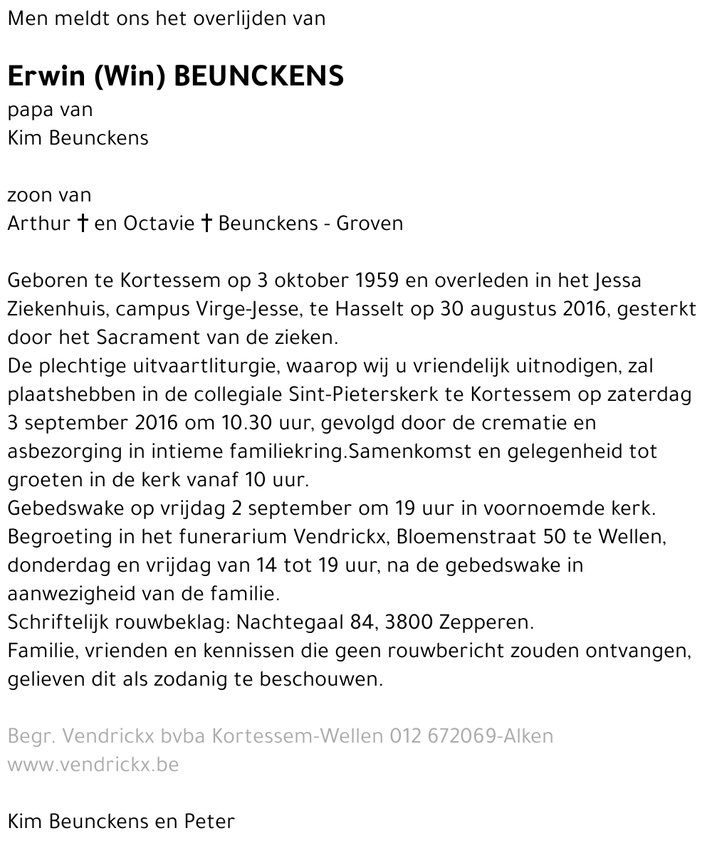 erwin beunckens