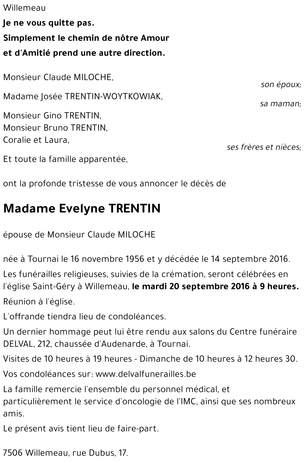Evelyne TRENTIN