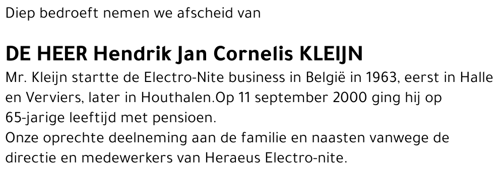 Hendrik Jan Cornelis