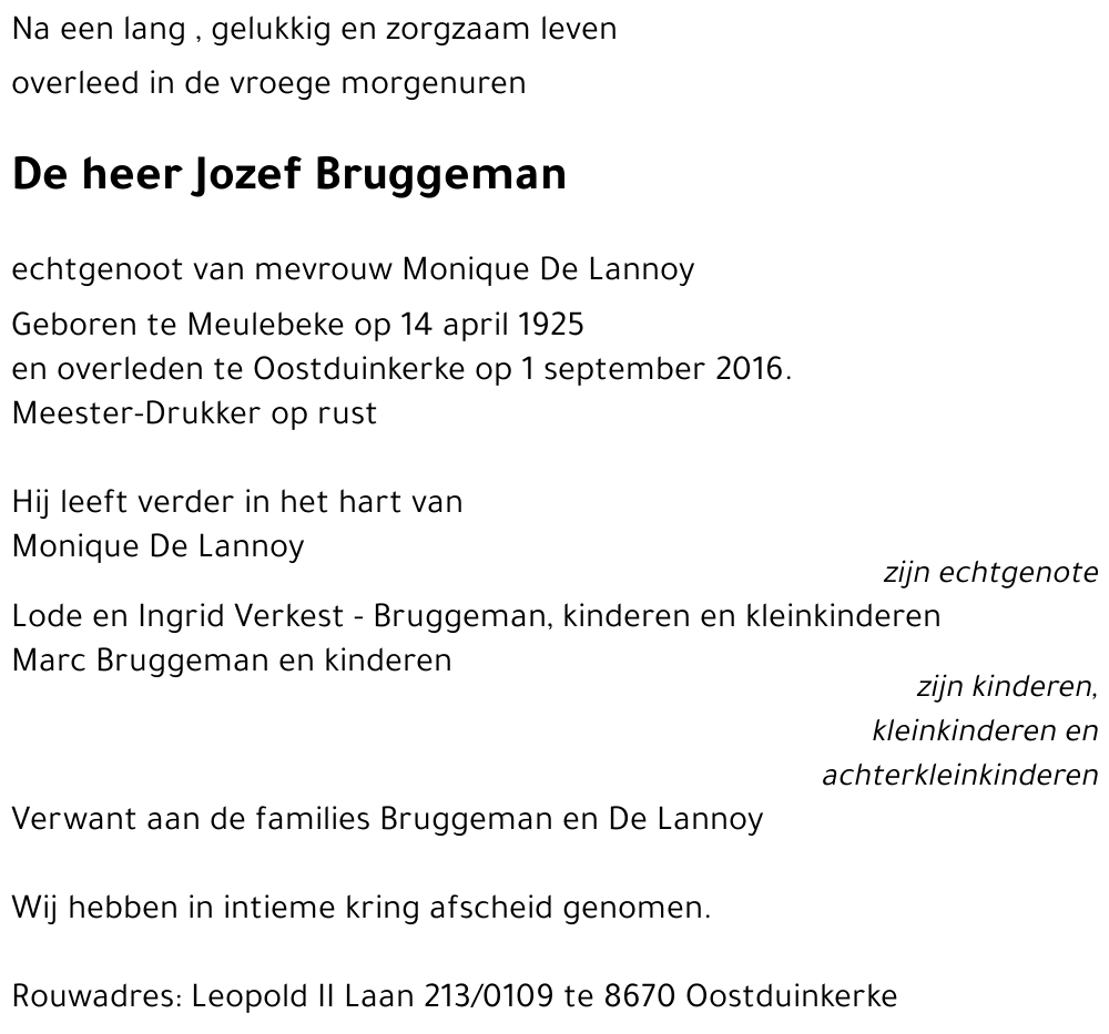 Jozef Bruggeman