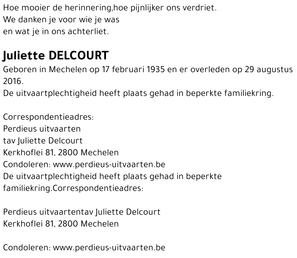 Juliette Delcourt