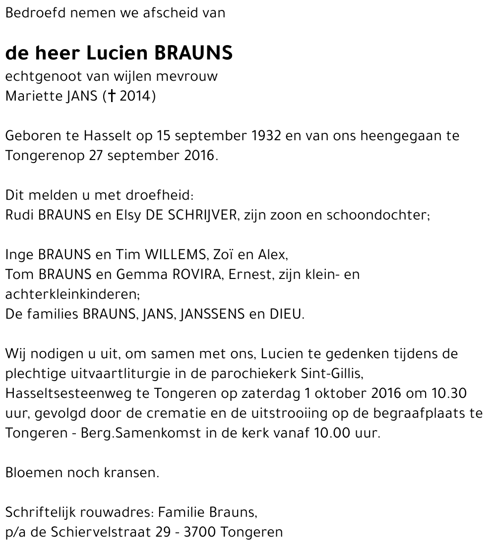 Lucien BRAUNS