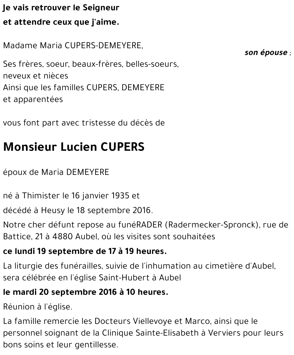 Lucien CUPERS