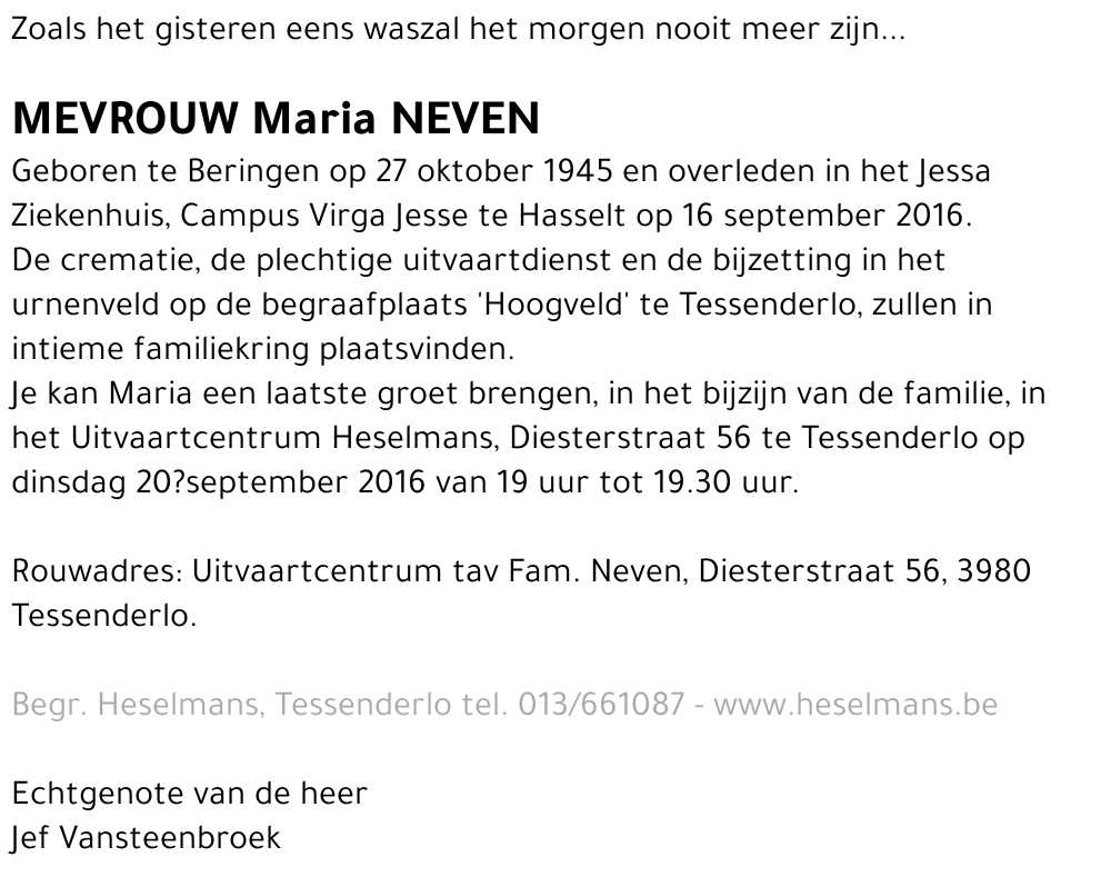 Maria Neven