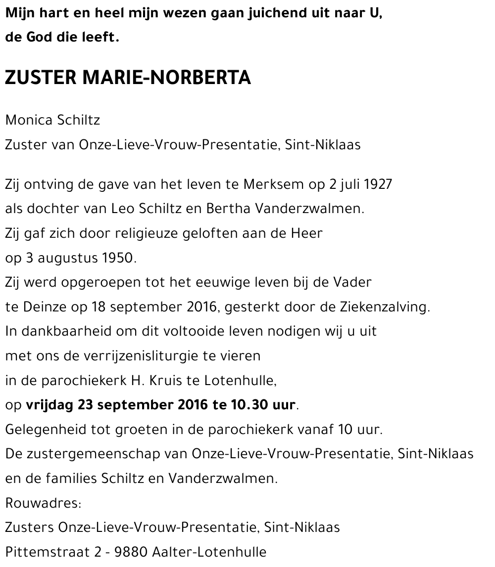 MARIE-NORBERTA 