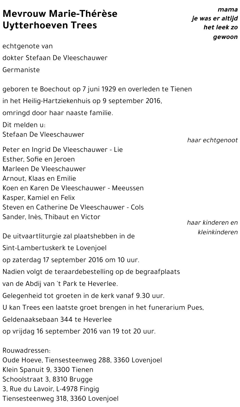 Marie-Thérèse Uytterhoeven