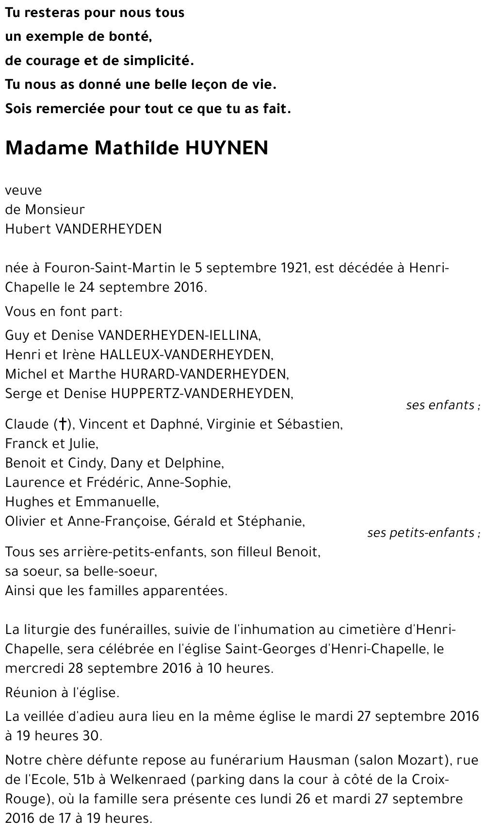 Mathilde HUYNEN