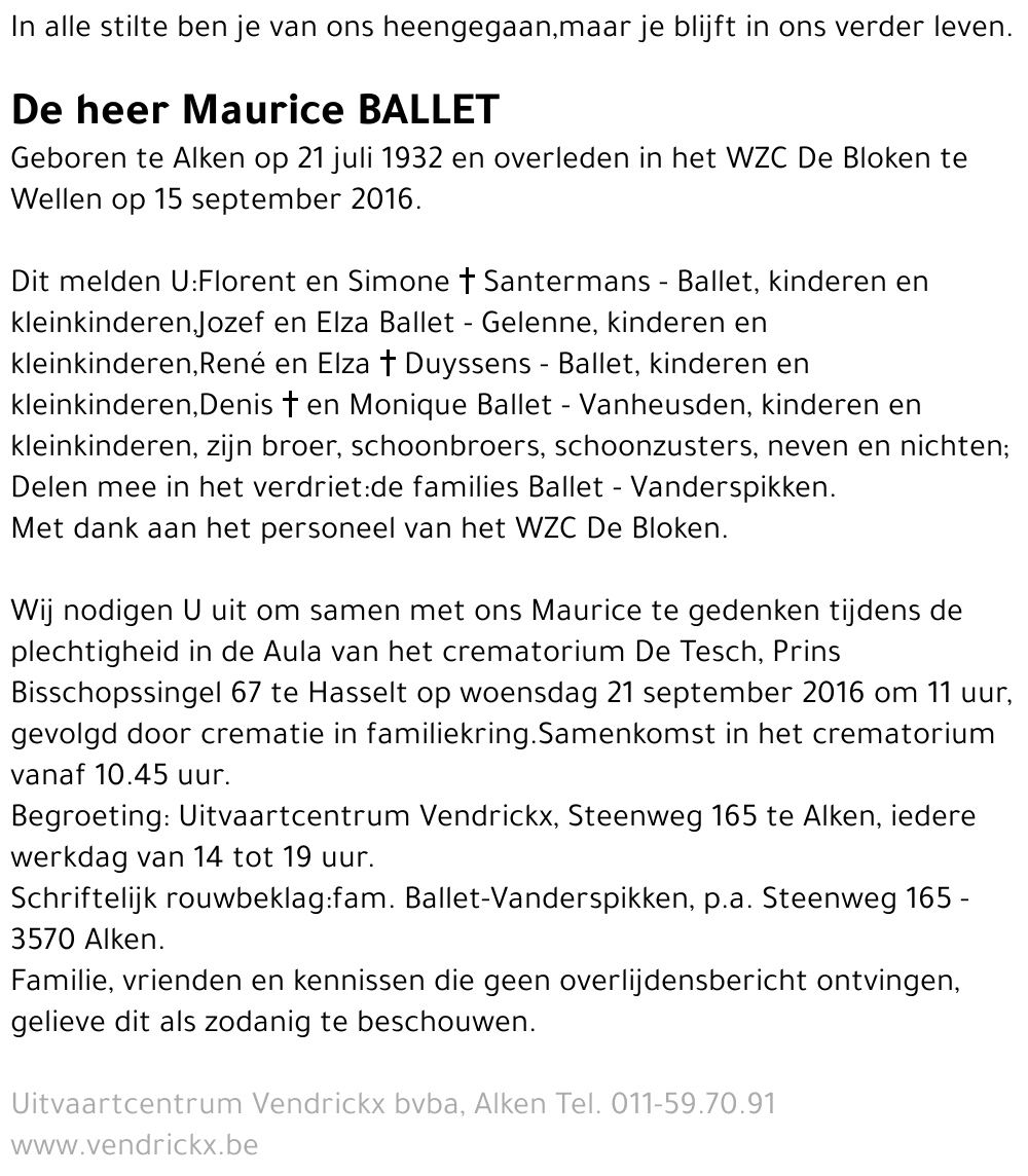 Maurice Ballet
