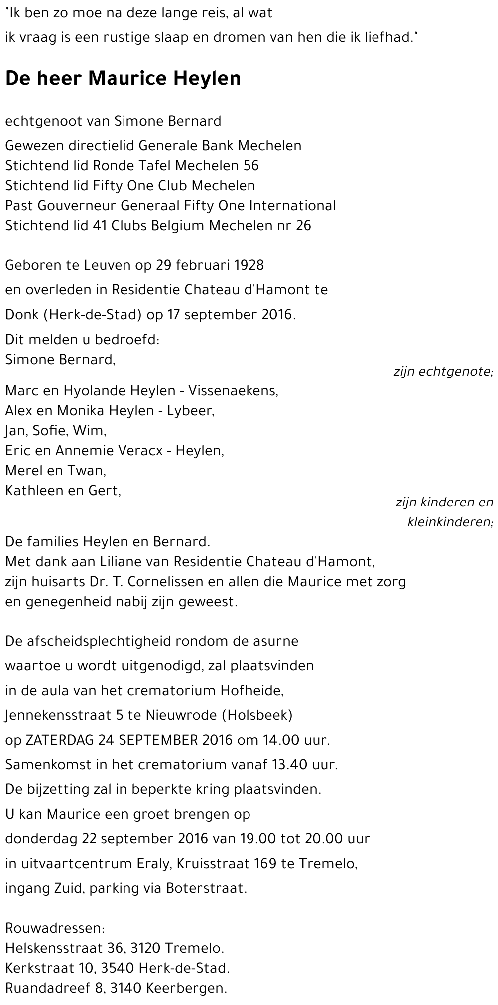 Maurice Heylen