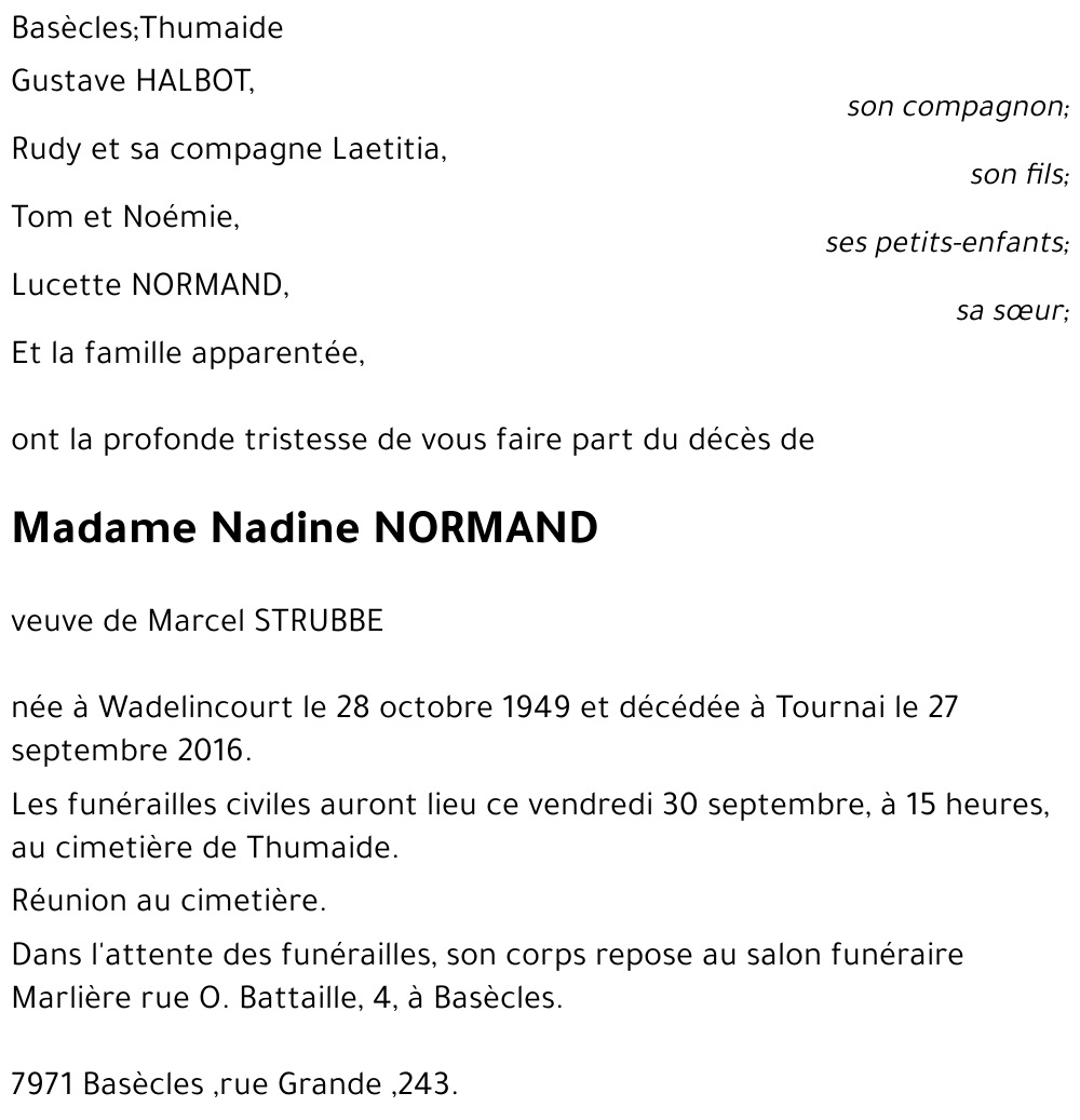 Nadine Normand