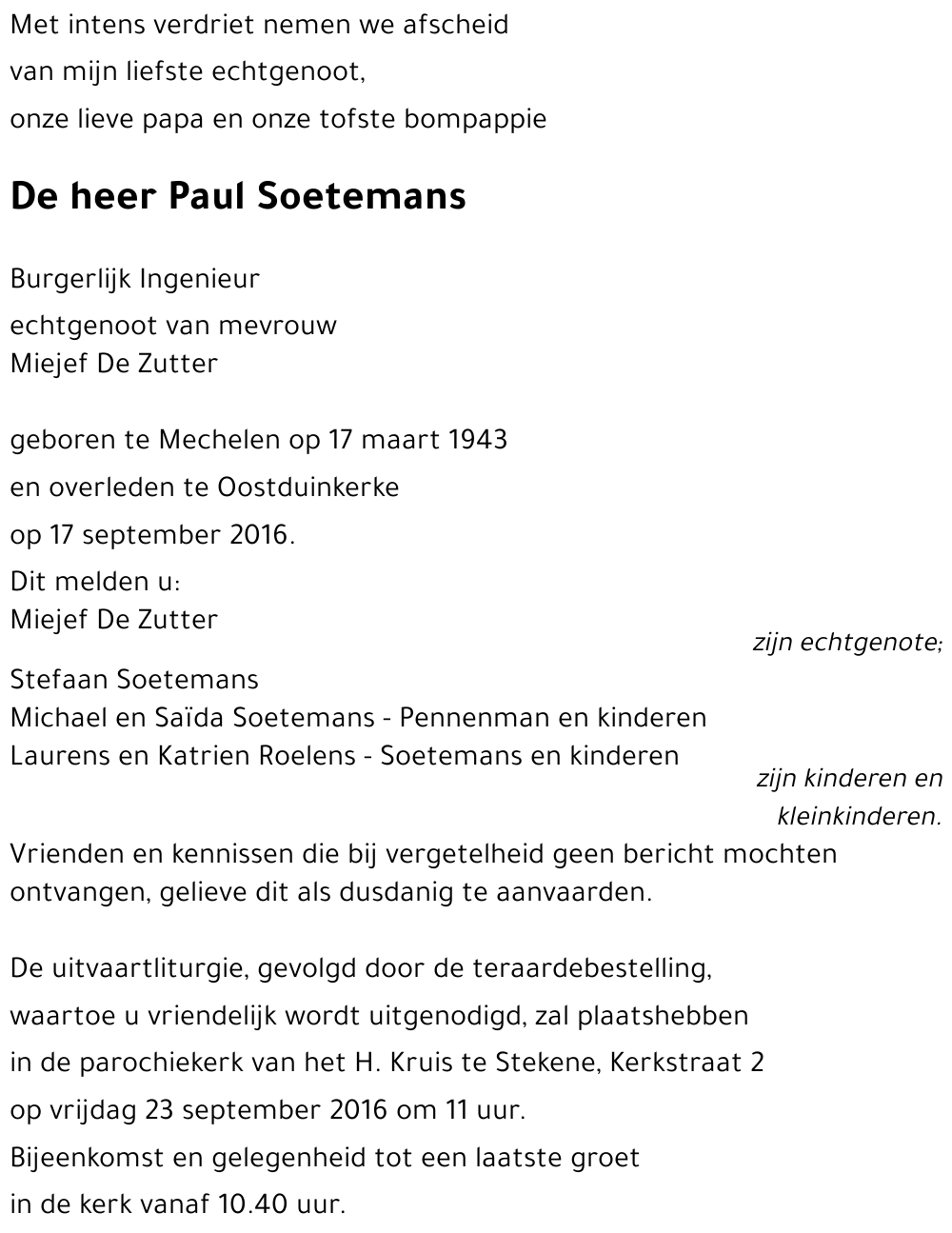 Paul Soetemans