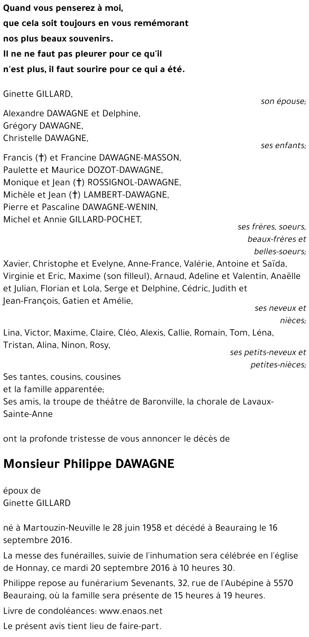 Philippe DAWAGNE
