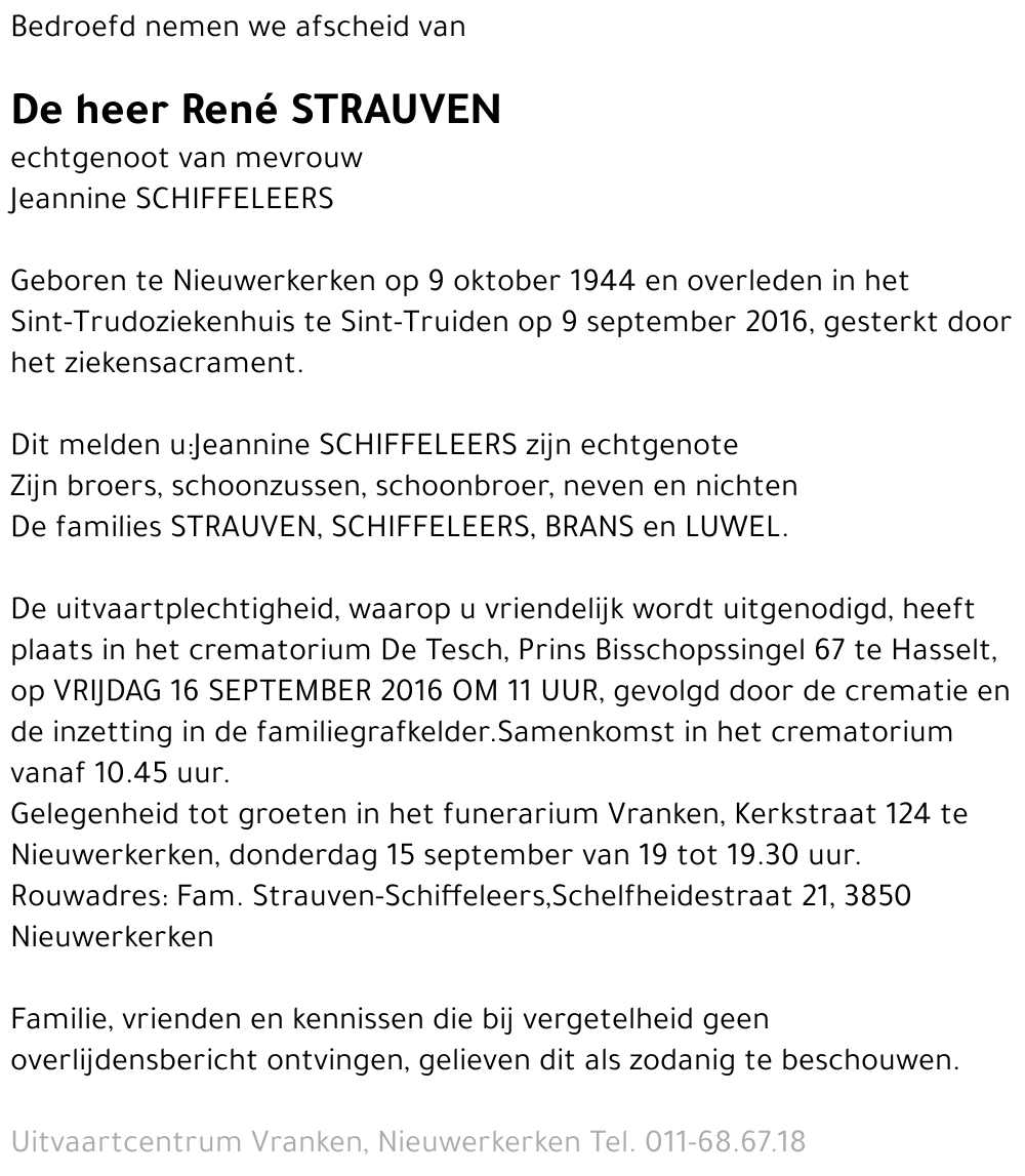 René Strauven