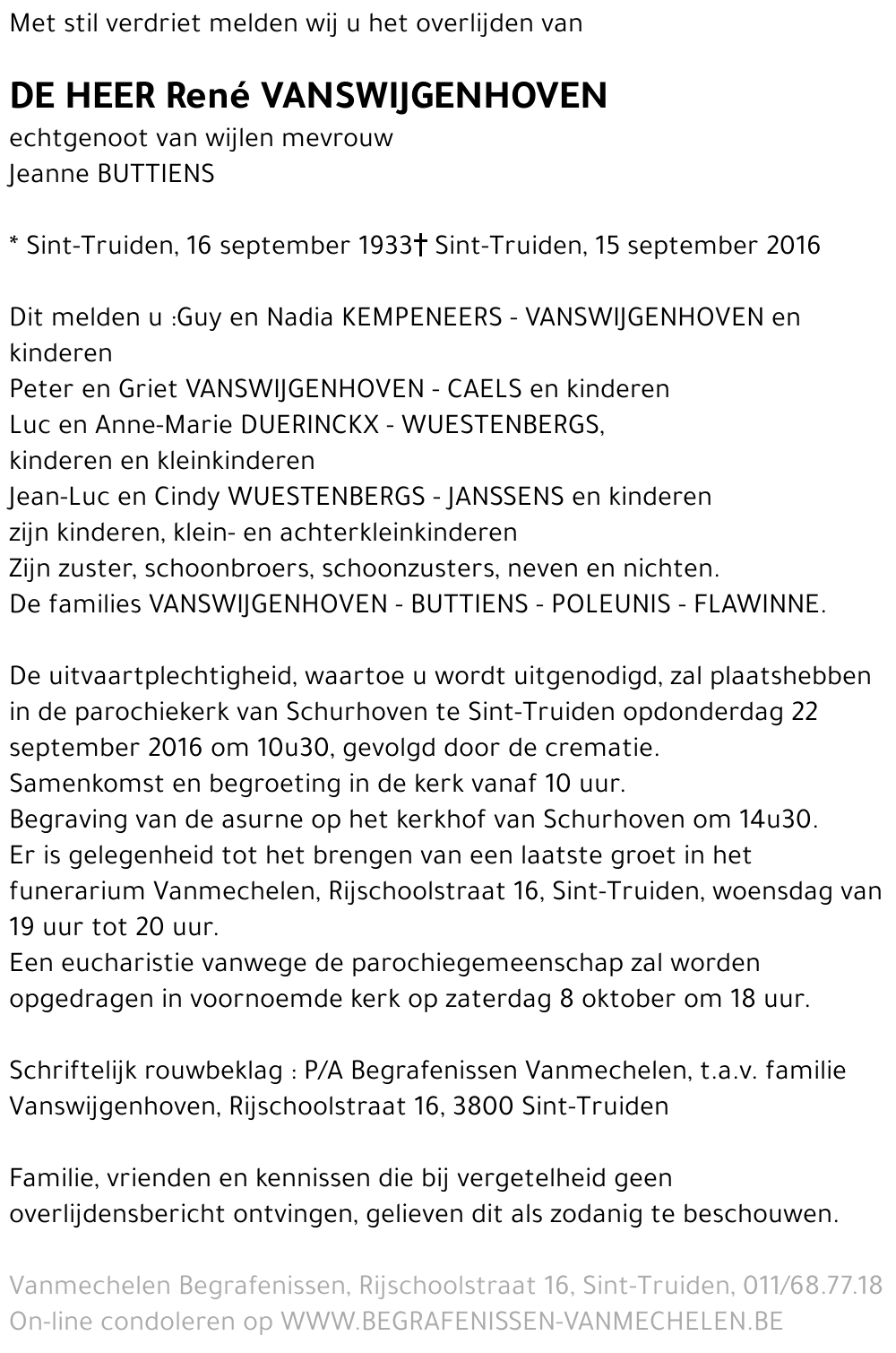 René Vanswijgenhoven