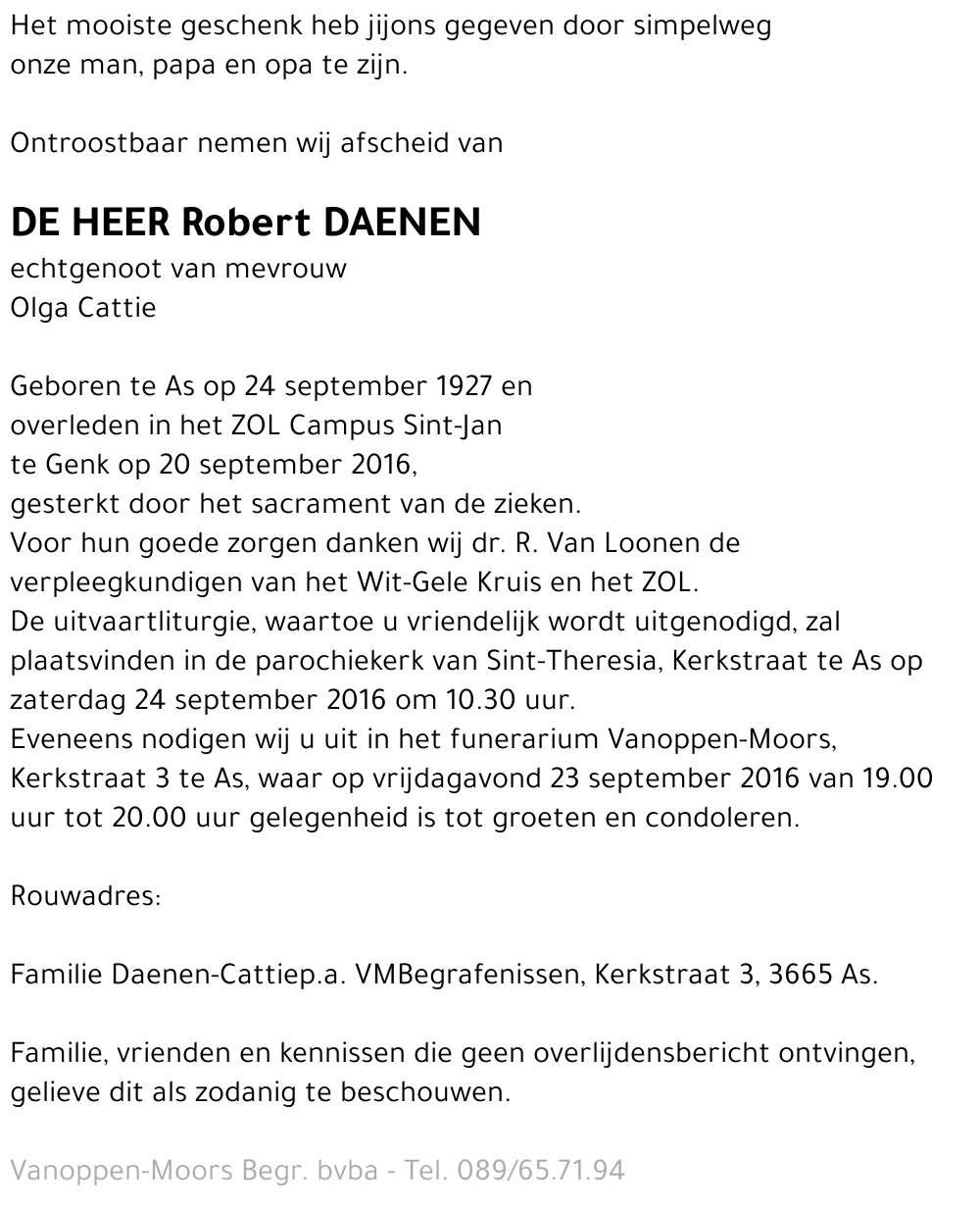 Robert Daenen