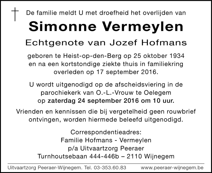 Simonne Vermeylen