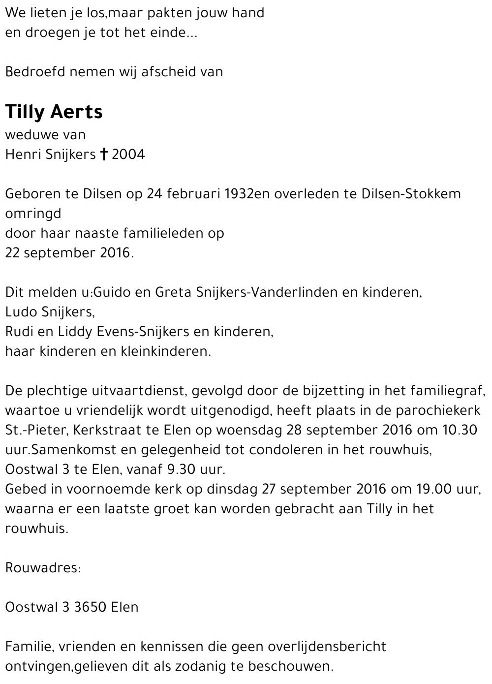 Tilly Aerts