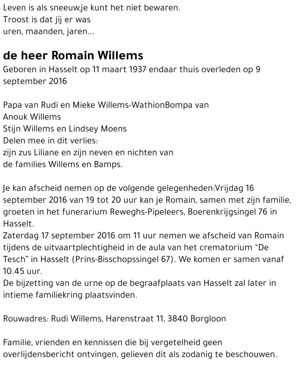 Willems Romain