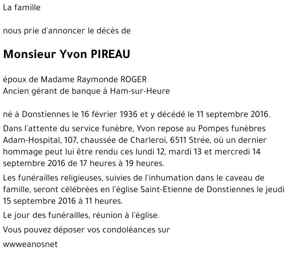 Yvon PIREAU