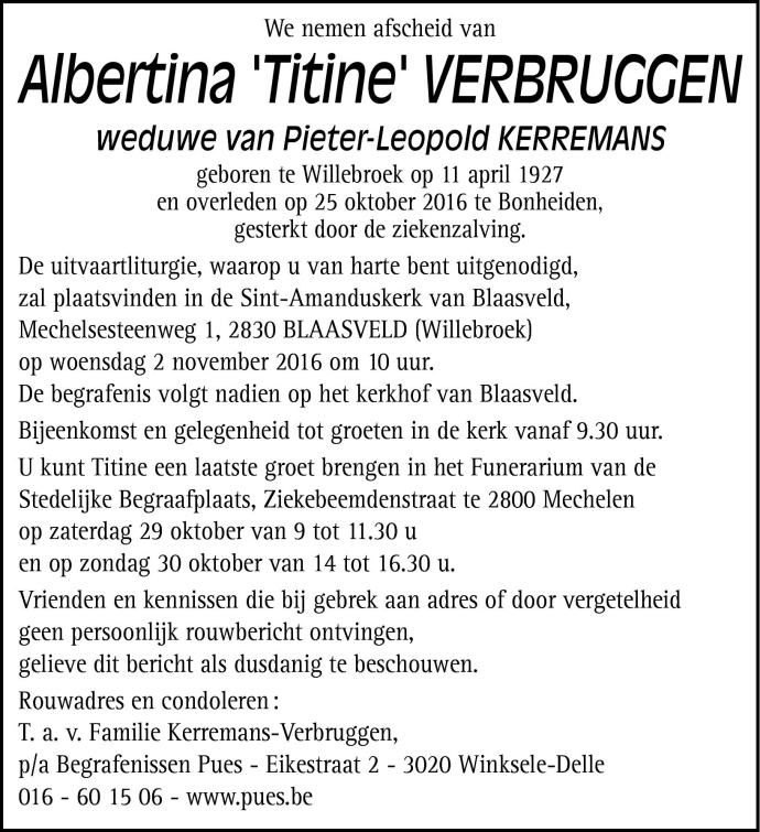 Albertina Verbruggen