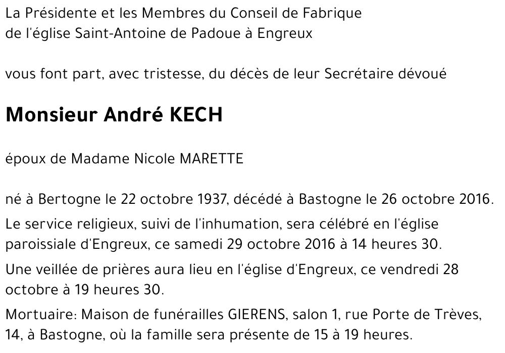 André KECH