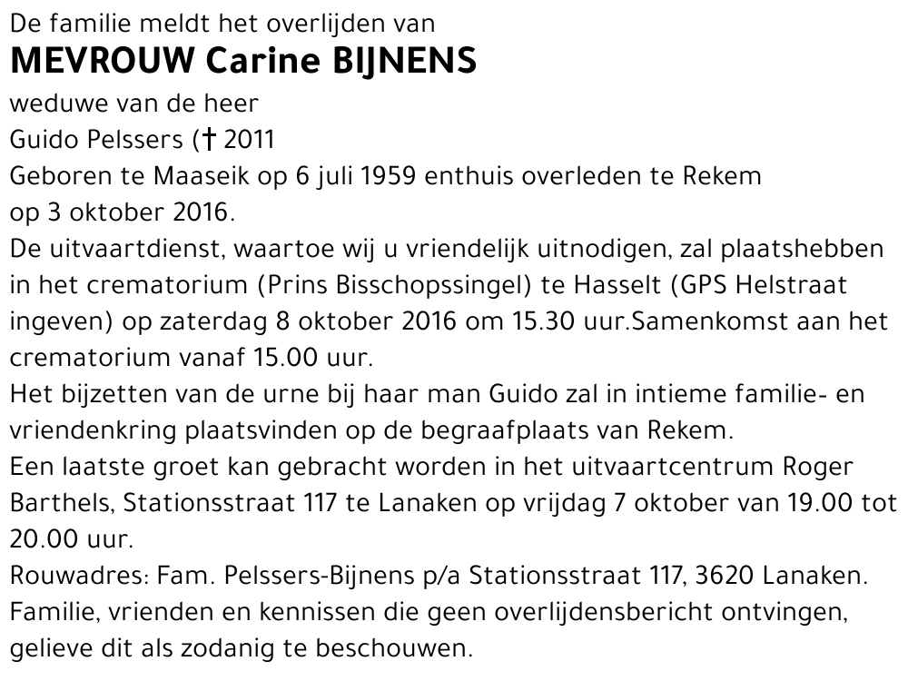 Carine Bijnens