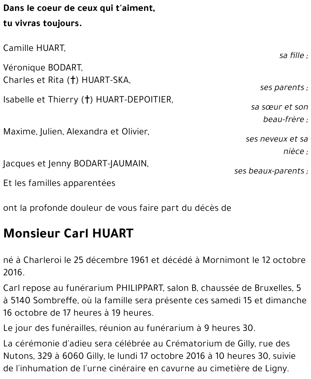 Carl HUART