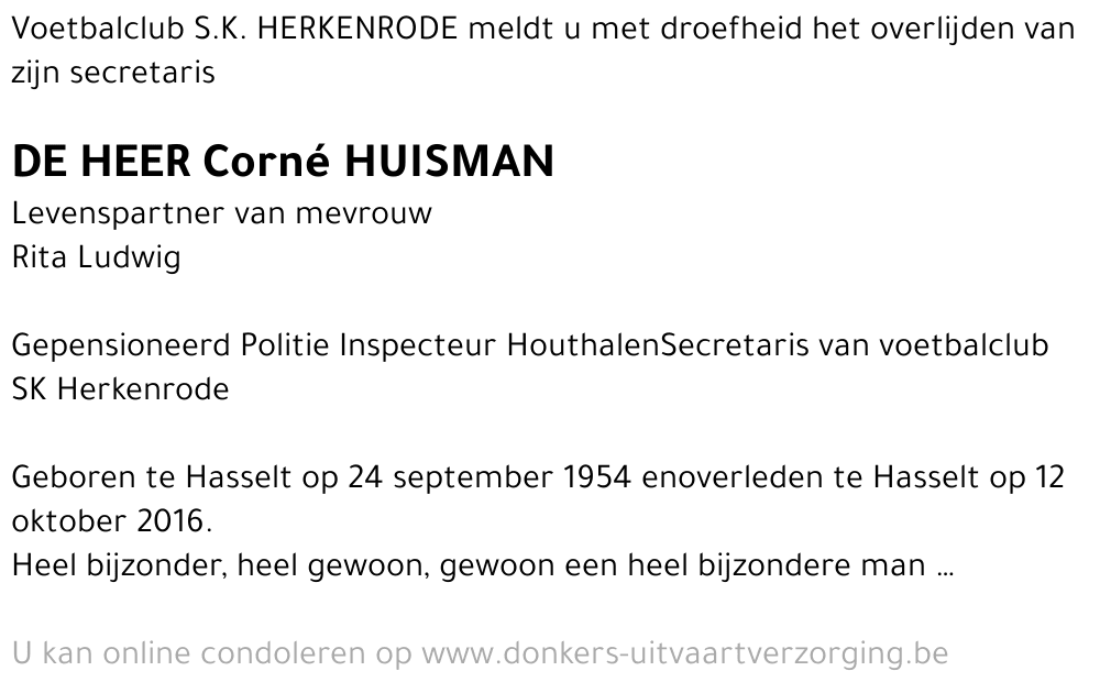 Corné Huisman