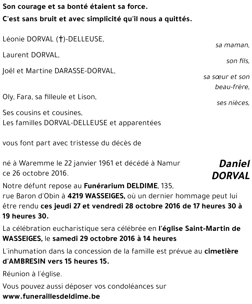 Daniel DORVAL
