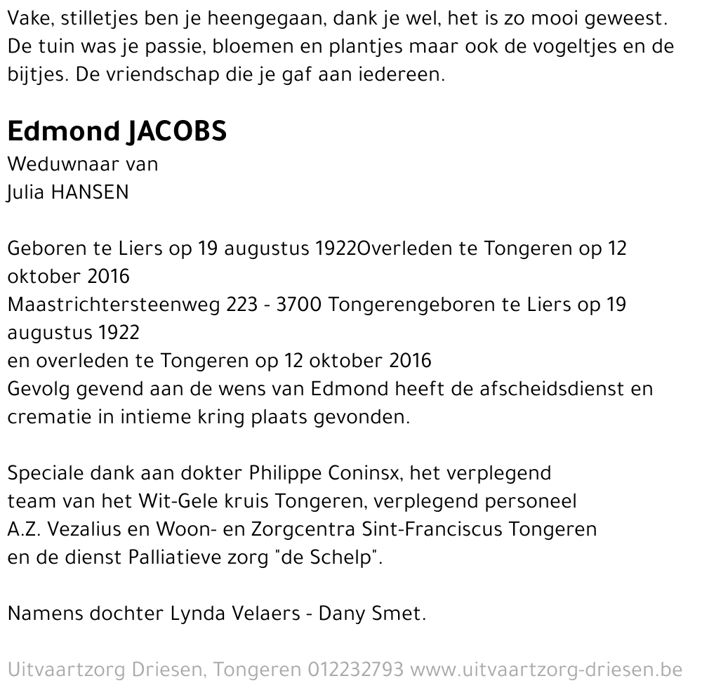 Edmond Jacobs