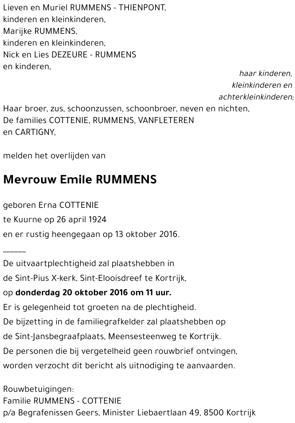 Emile RUMMENS