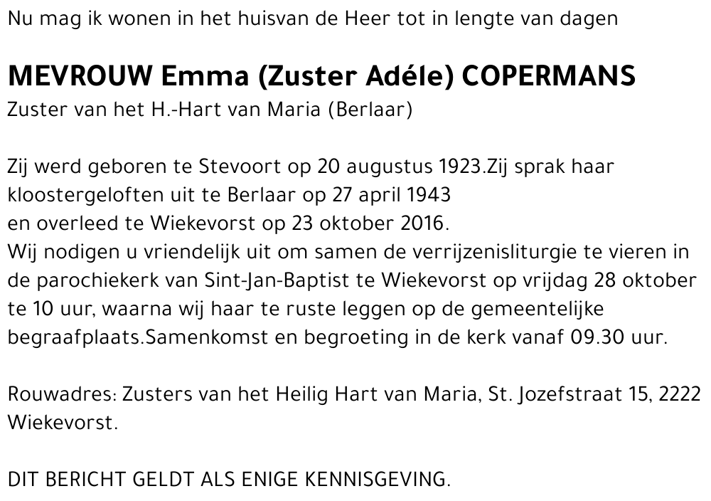 Emma Copermans