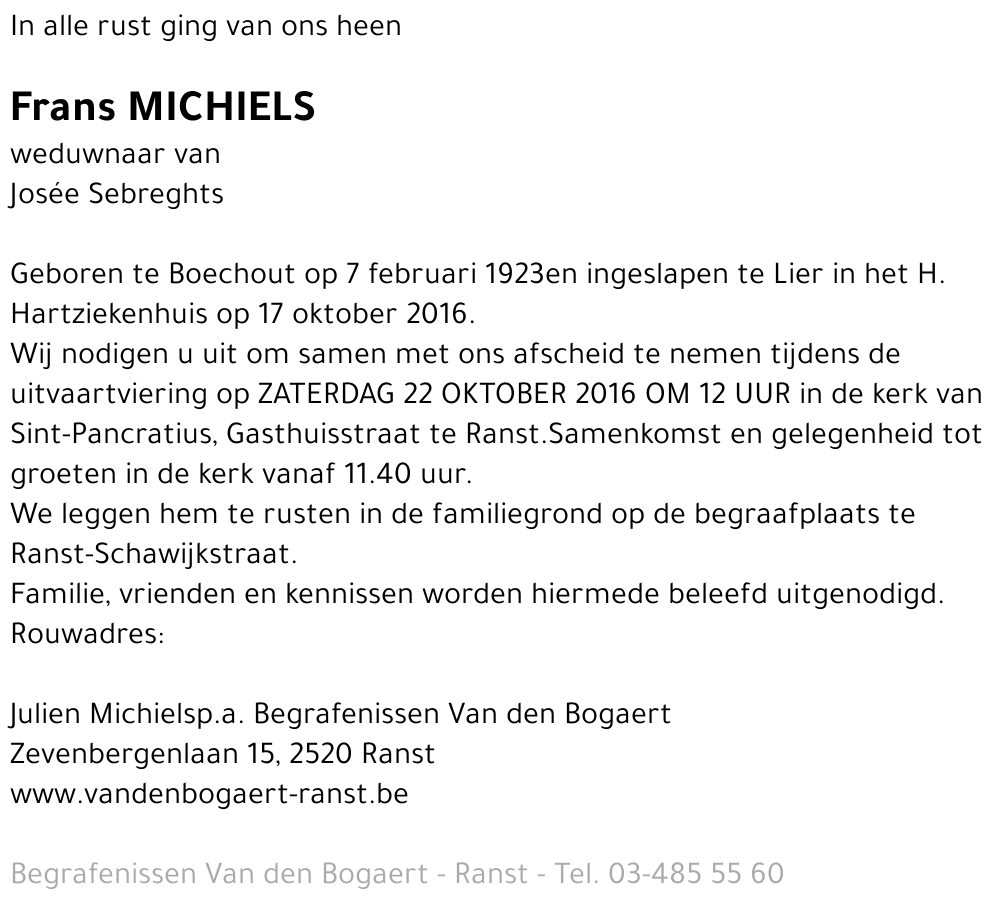 Frans Michiels