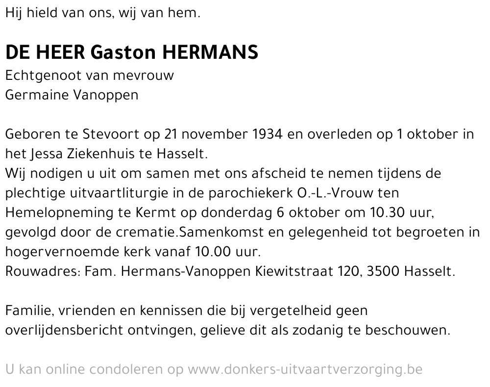 Gaston Hermans