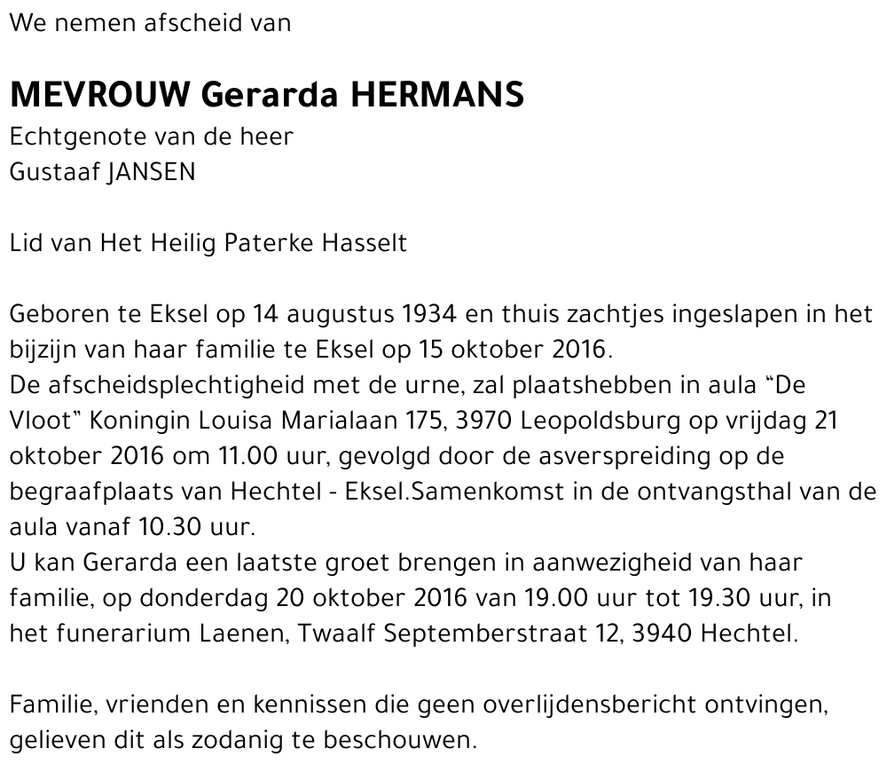 Gerarda Hermans