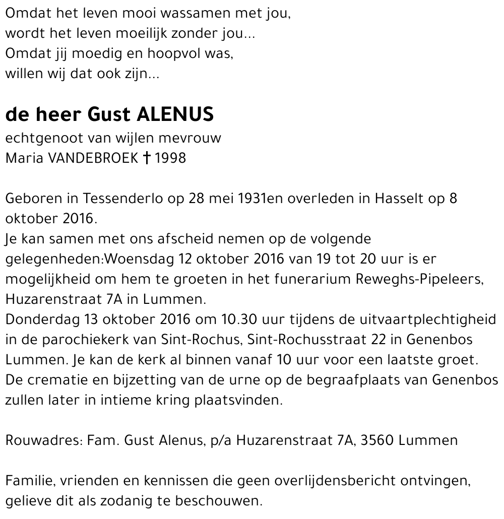 Gust Alenus