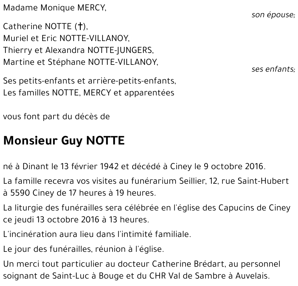 Guy NOTTE