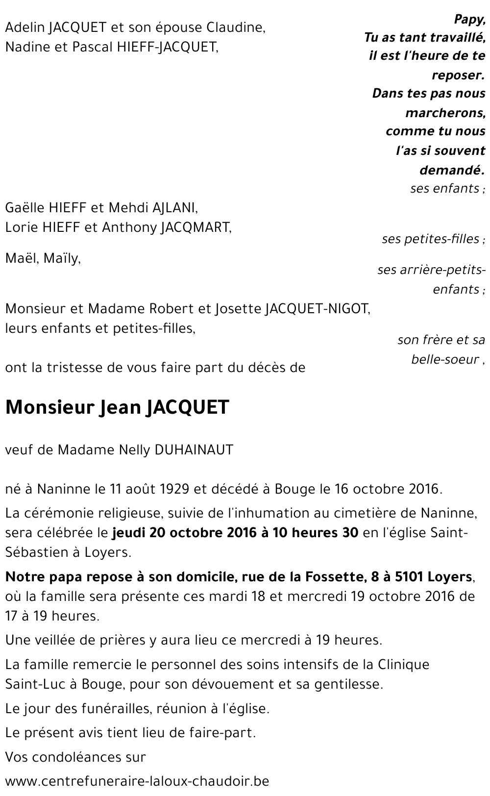 Jean JACQUET
