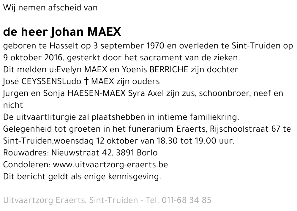 Johan Maex