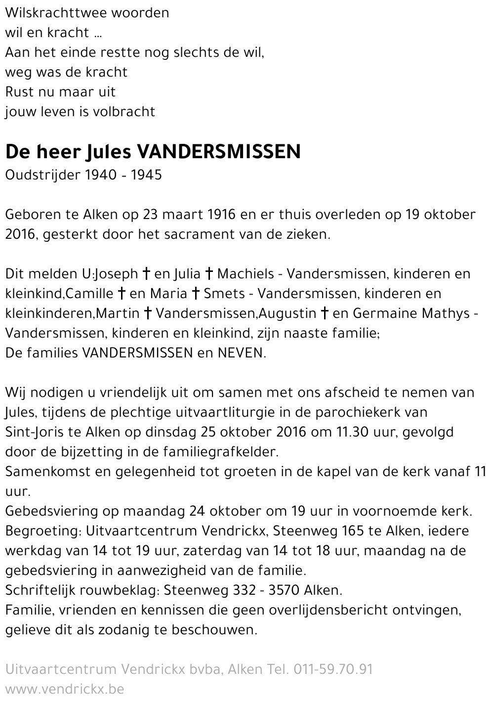 Jules Vandersmissen