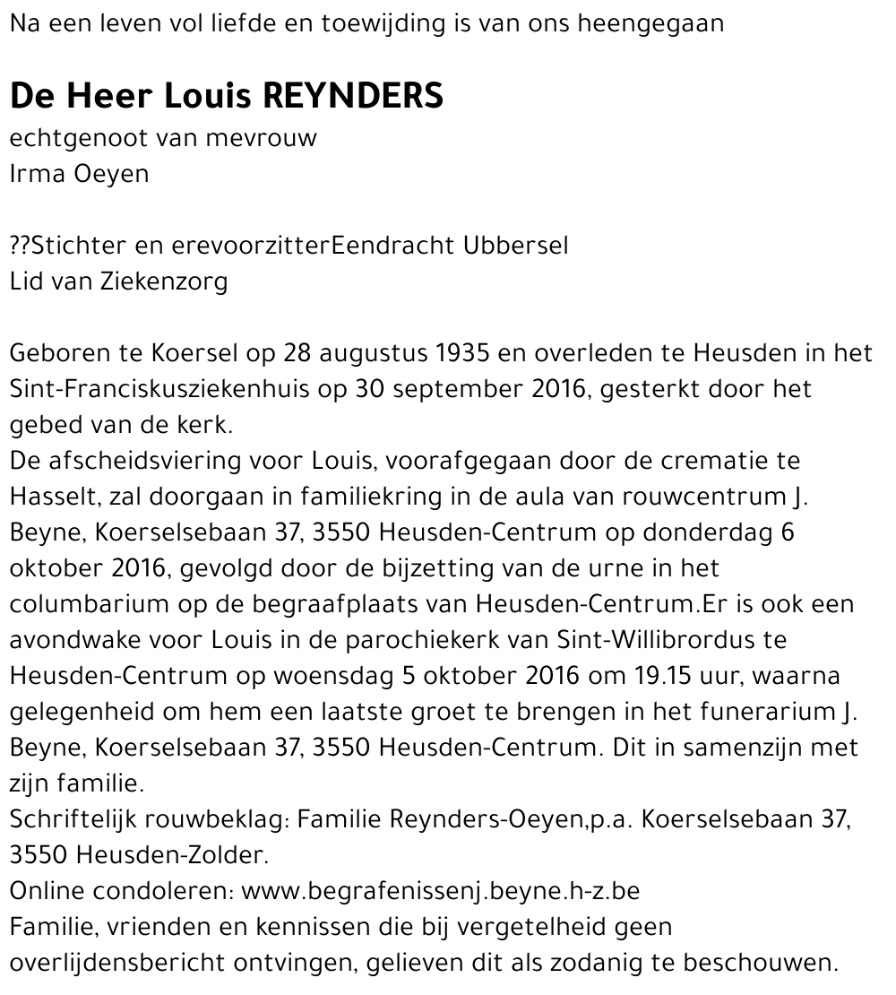 Louis Reynders