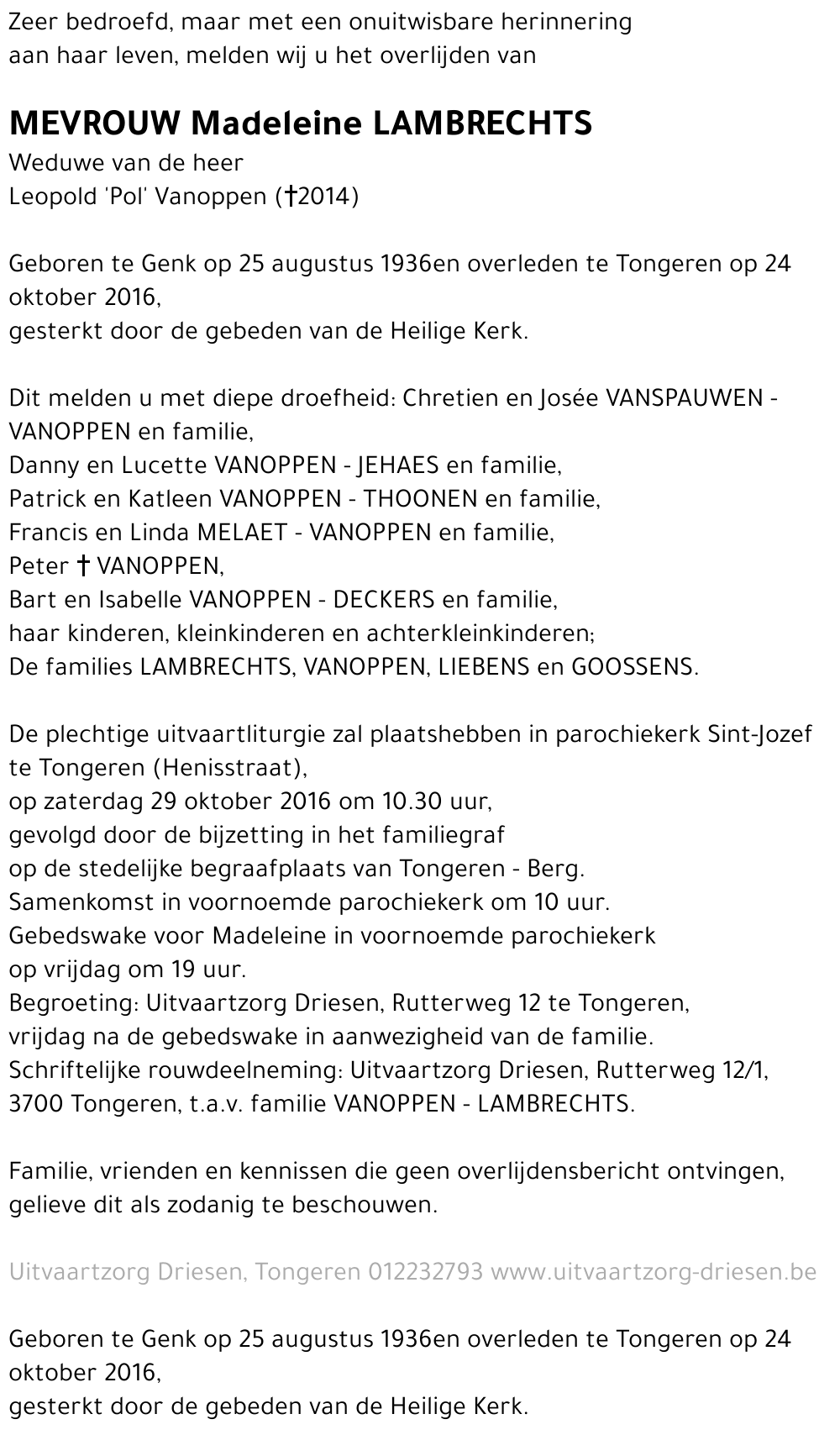 Madeleine Lambrechts