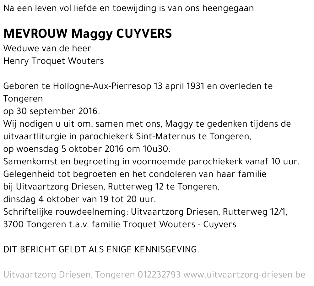 Maggy Cuyvers