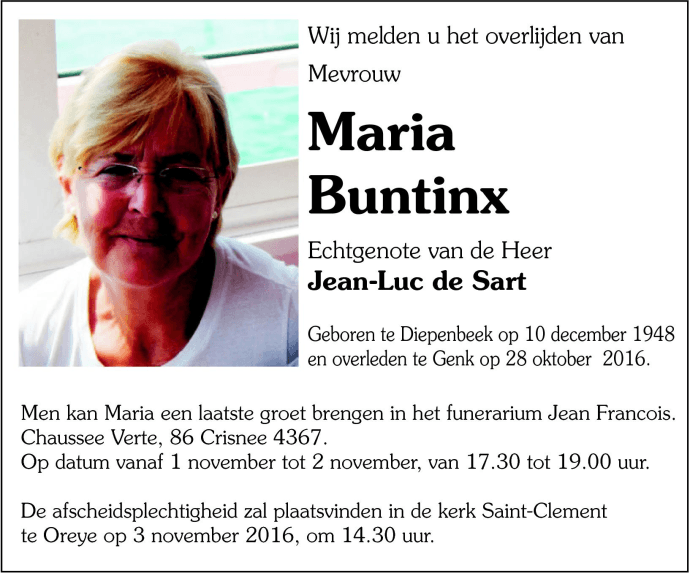 Maria Buntinx