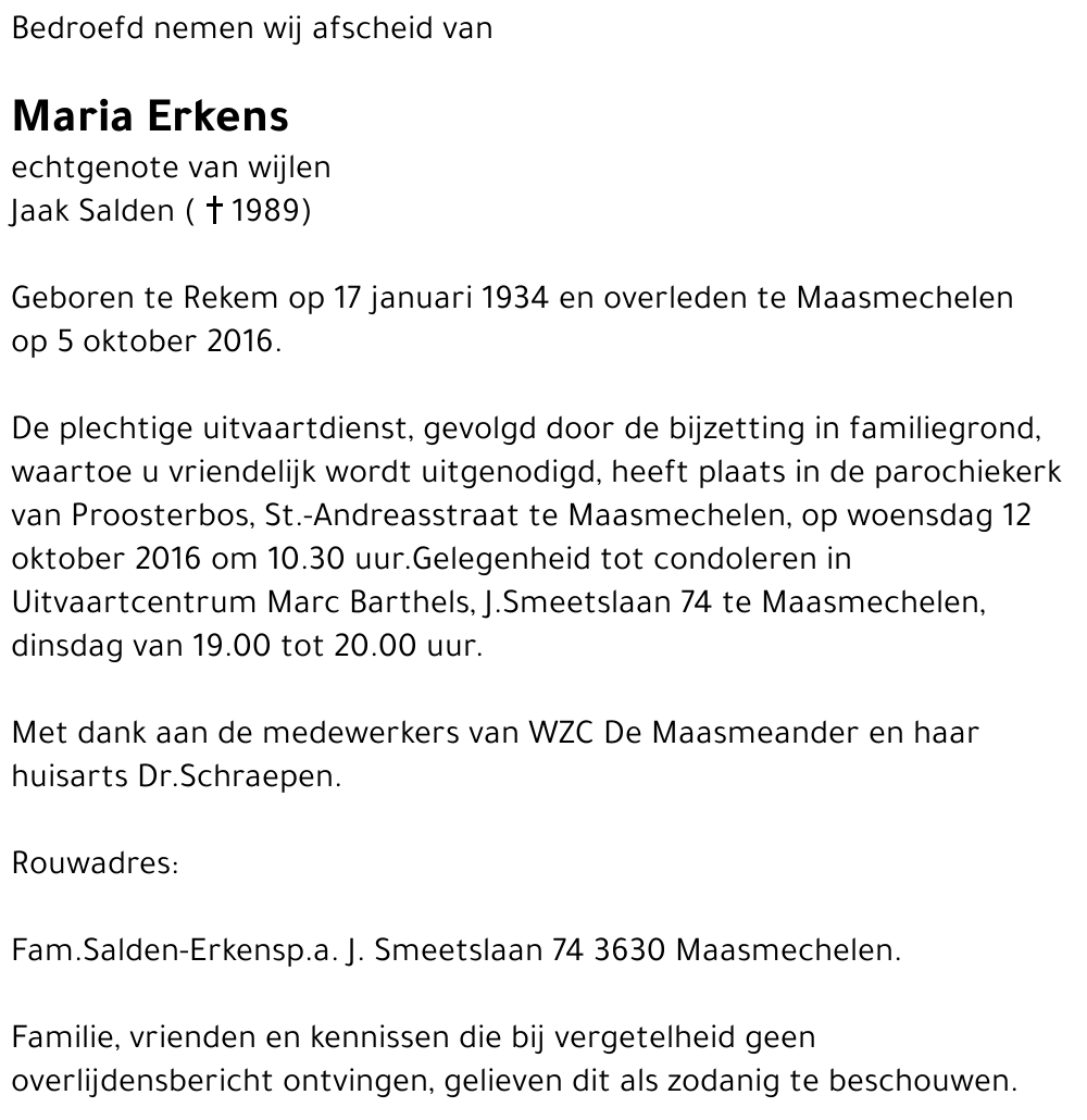 Maria Erkens
