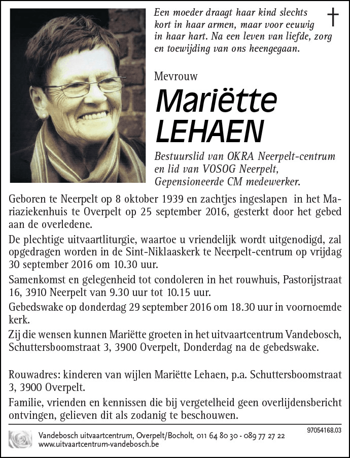 Mariëtte Lehaen