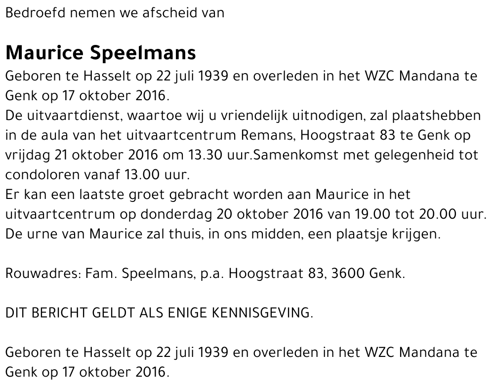 Maurice Speelmans